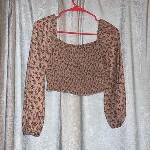 Floral Crop Top